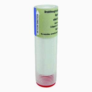 Ammonia and Hydrogen Sulfide Filter Change indicator. Reliable means for protection from exposure to ammonia and hydrogen sulfide hydrogen sulfide