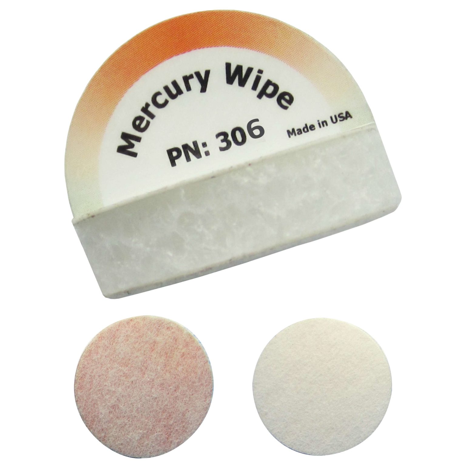 Mercury Surface Contamination testing ChemWipe. detects & quantifies