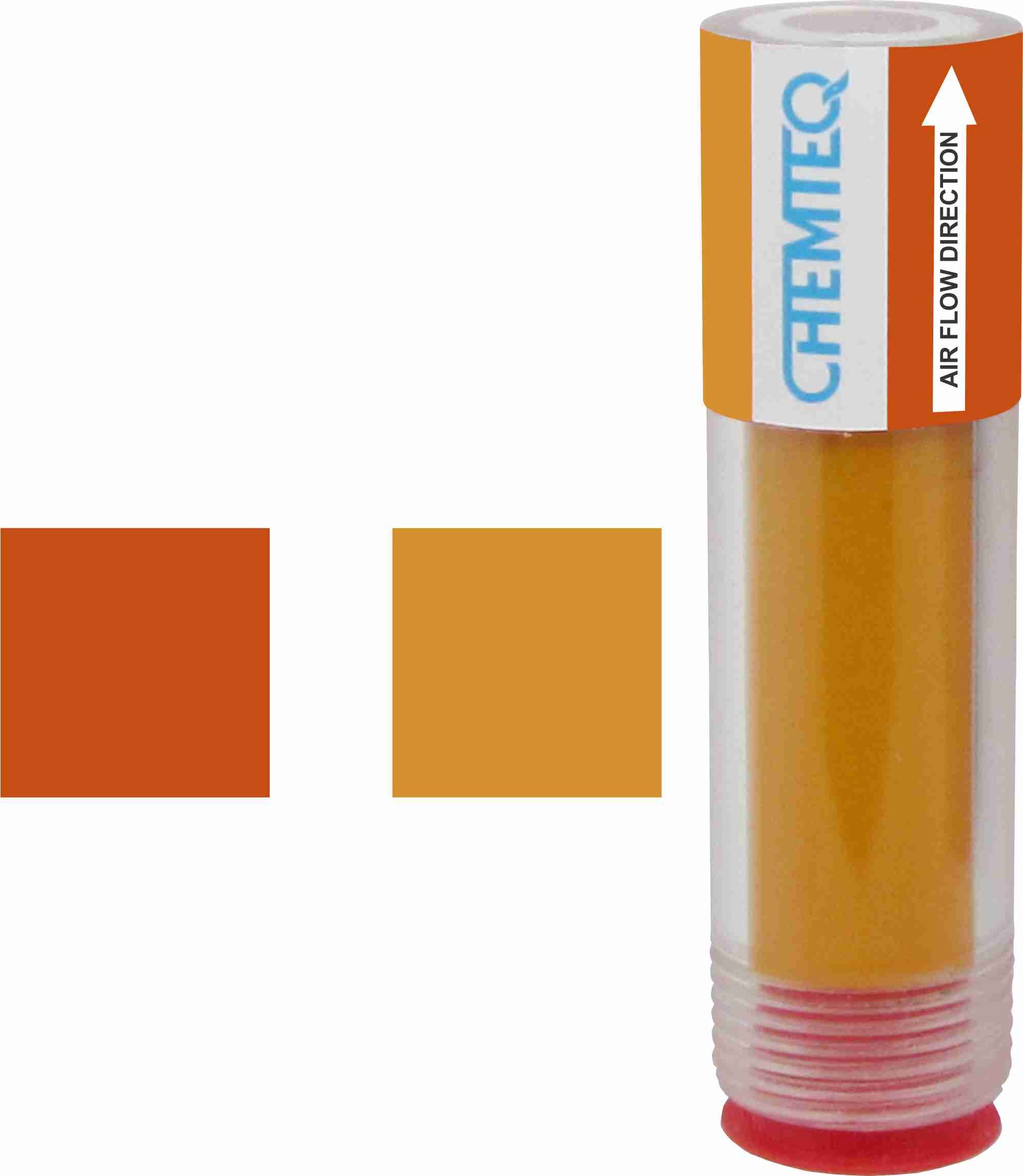 Sulfur Dioxide filter change indicator.