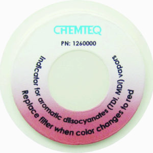 Aromatic Diisocyanates Filter Change Indicator Sticker – BTIS for ductless hood & fume extractor filters. Reliable and cost effective.