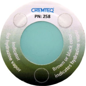 Hydrazine Breakthrough Indicator Sticker B
