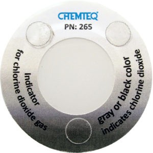 Chlorine Dioxide Breakthrough-Indicator Sticker B