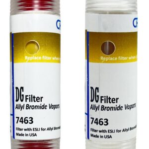 Allyl bromide DG Filter with End-of-Service Life Indicator (ESLI)