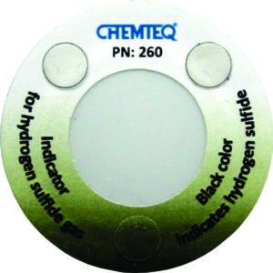 Hydrogen Sulfide breakthrough Indicator Type B
