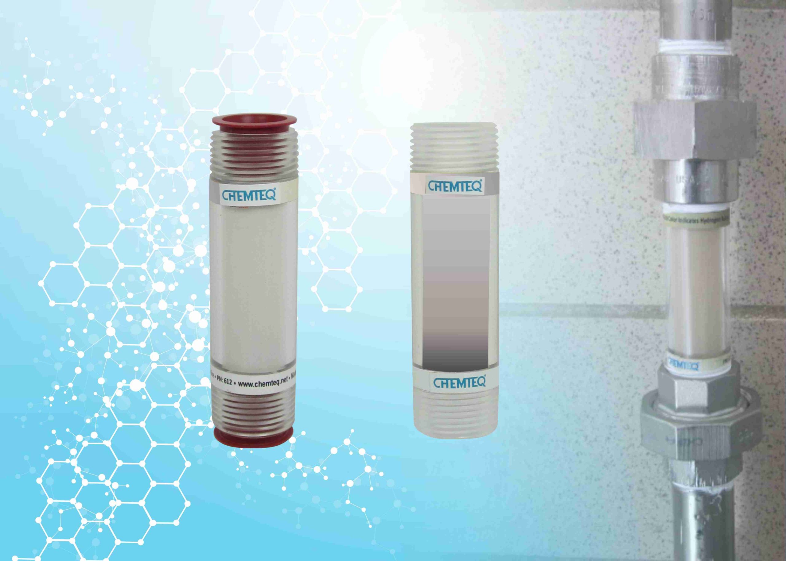 Chlorine Dioxide Breakthrough IndicatorInline. Reliable and cost