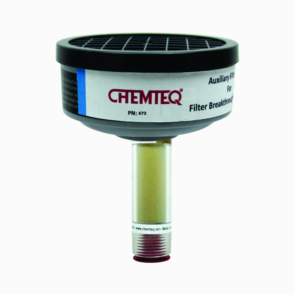 Chlorine Dioxide Breakthrough Indicator (BTI-AFT)