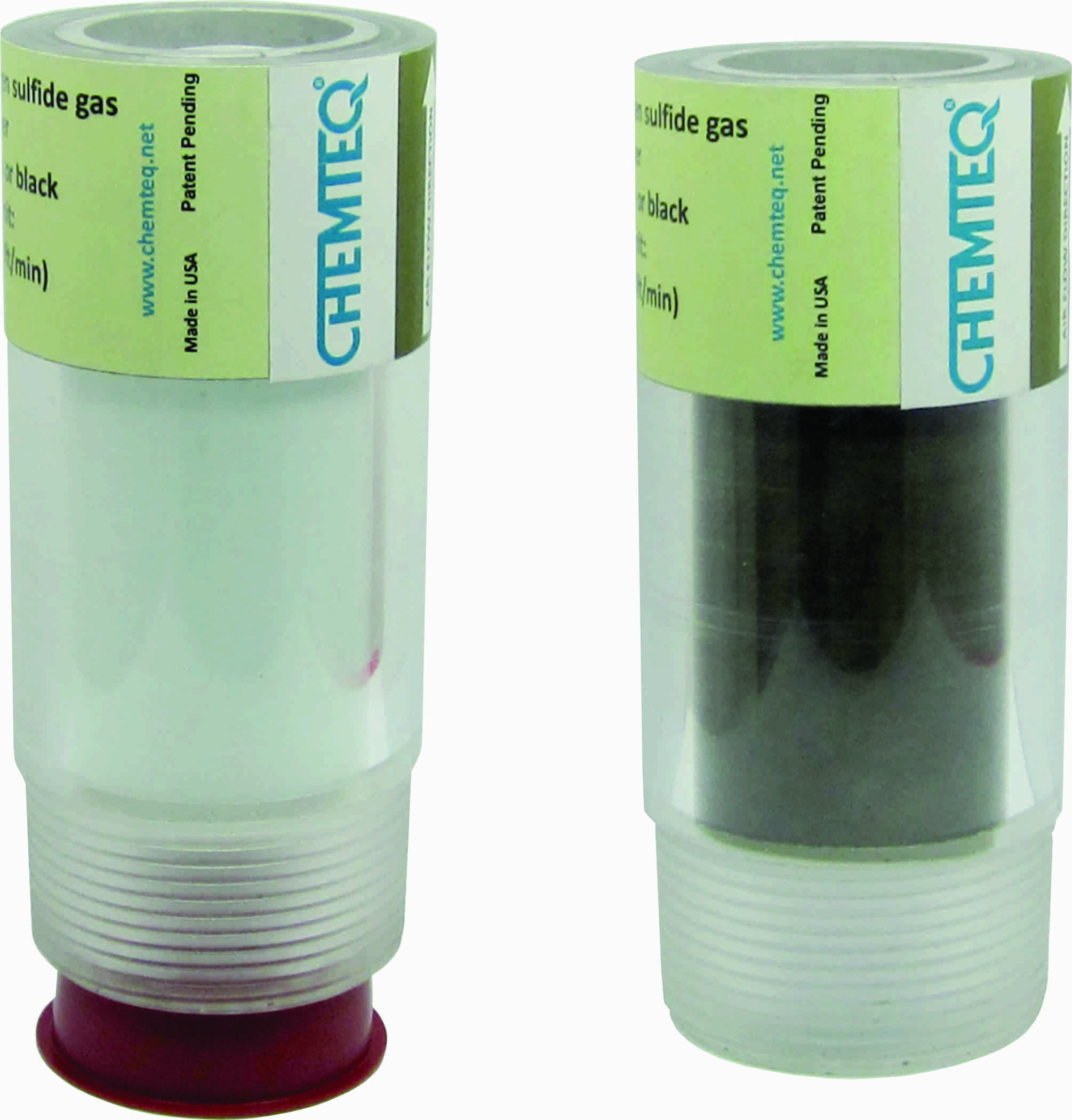 Hydrogen Sulfide Breakthrough Indicator (BTI2). The indicators are reliable and cost effect for protection from exposure to hydrogen sulfide