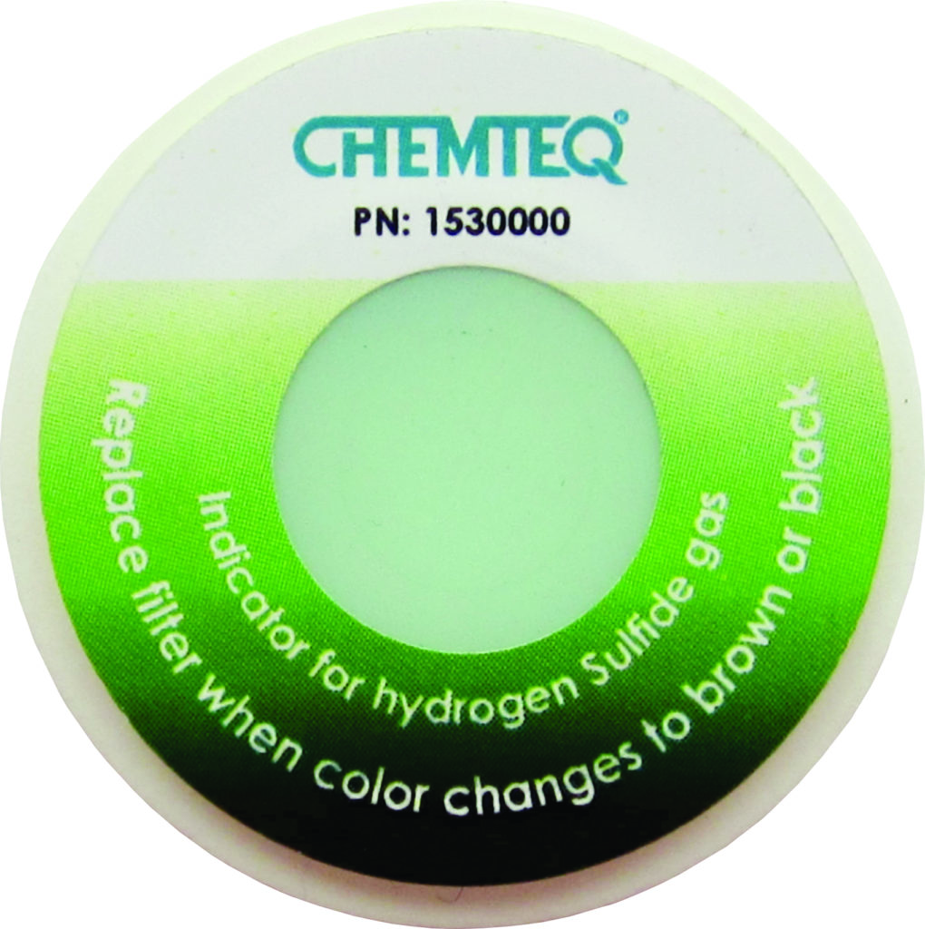 Chlorine Dioxide Filter Breakthrough-Indicator Sticker – BTIS