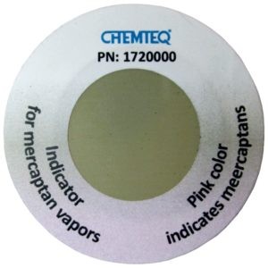 Mercaptans Breakthrough Indicator Sticker for Sewer Manhole filters