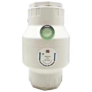 Aerospace applications - emission control. Hydrazine DG Filter 2517 with end-of-service life indicator