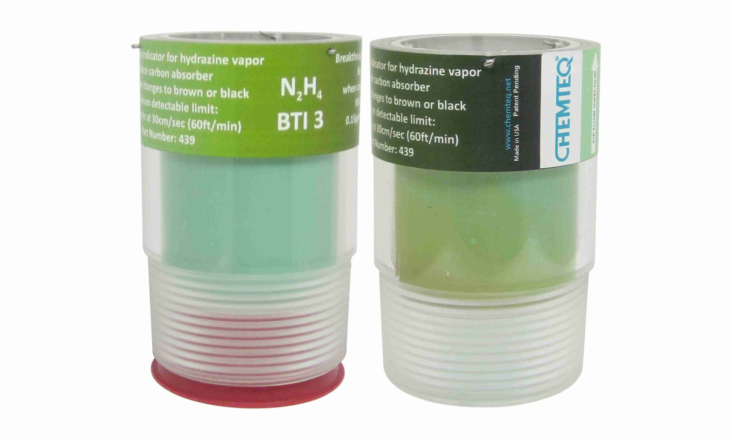 BTI3 Filter Breakthrough Indicators 3 indicate the saturation of filters