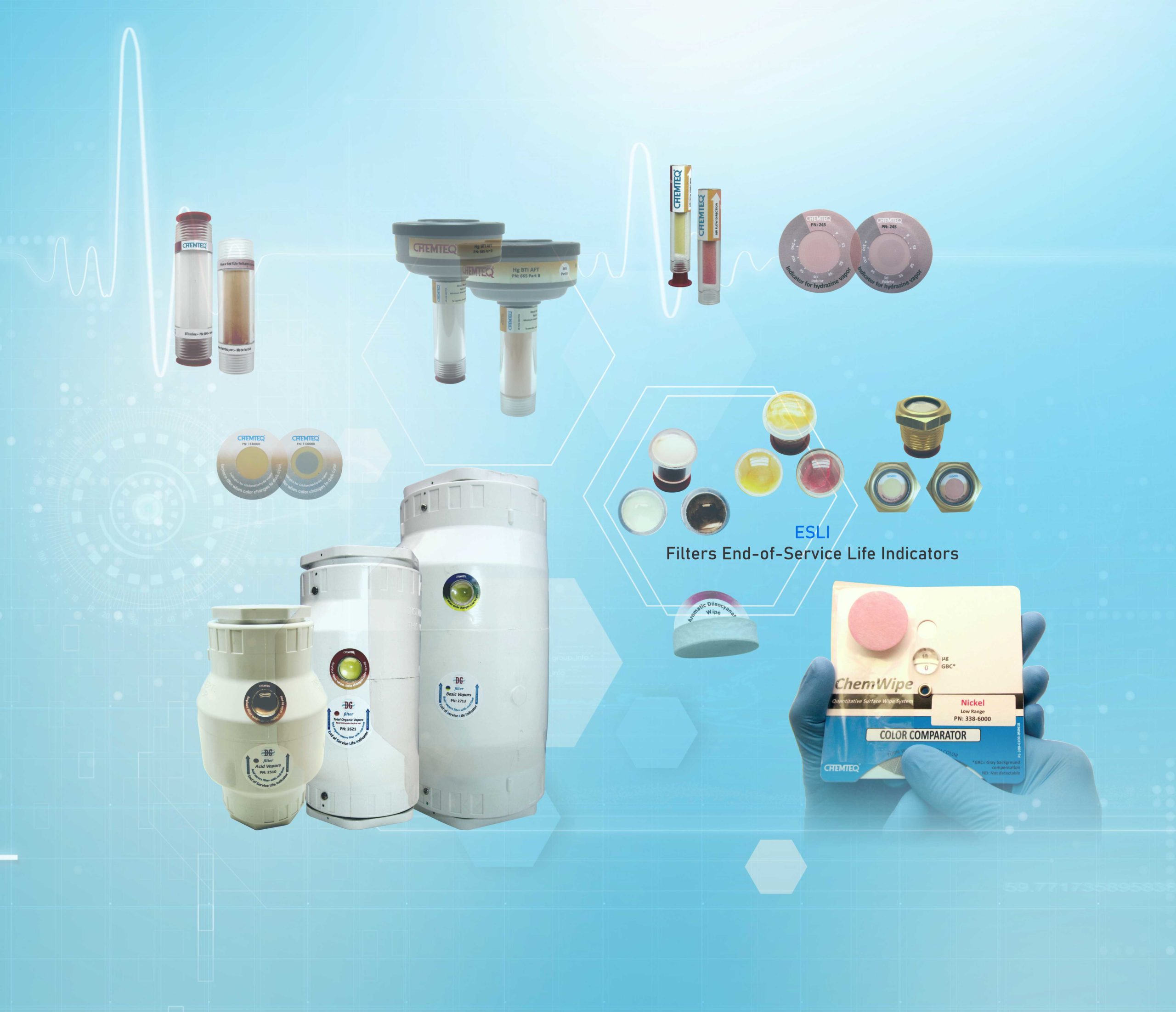 Chemical Industries Emission Control Products. Filter change indicators